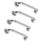 Kit 4 Barras De Apoio 30 Cm Aço Inox Alça Idoso E Deficiente Kit 4 Barras De Apoio 30 Cm Aço Inox Alça Idoso E Deficiente