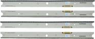Kit 4 Barras De Led Tv Un65js9000 un65js8500 novo N/F