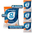 Kit 4 Barrilha Leve Elevador De Ph Mais Limpeza Produtos Suall Piscinas