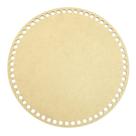 Kit 4 Base Redonda 40 cm MDF para Cesto Crochê Fio de Malha