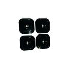 Kit 4 Bases Queimador Fogão Compatível Mueller Piacere- 17,7 E 17,7cm