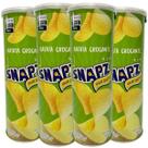 Kit 4 Batata Chips Snapz Creme e Cebola Tubo 100g