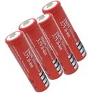 Kit 4 Bateria 18650 6800mAh 3.7V Li-ion Recarregável Para Rádios Lanterna Brinquedo - Envio Rápido