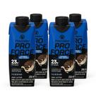 Kit 4 Bebida Proteica Piracanjuba Pro Force Cookies 250ml 23g Proteinas Zero Lactose Com BCAA