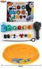 Kit 4 Beyblade Metal Fusion c/Lançador + Arena Beystadium