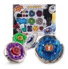 Kit 4 Beyblade Metal Fusion Pião C/super Lançador Brinquedos.