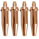 Kit - 4 Bico De Corte Para Maçarico 1502 - N 6