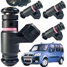 Kit 4 Bico Injetor Doblô 1.8 16V Flex 2010 Diante MBIPE055