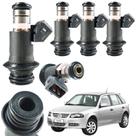Kit 4 Bico Injetor Gol G3 G4 1.0 1.6 Flex Gasol. 2003 A 2005