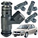 Kit 4 Bico Injetor Logan 1.6 16V Flex 2008 A 2014 820013
