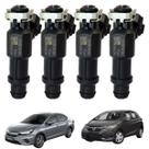 Kit 4 Bicos Injetores Honda Fit Honda City 1.5 16V 28353819 Kit 4 Bicos Injetores Honda Fit Honda City 1.5 16V 28353819