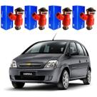 Kit 4 Bicos Injetores Meriva 1.4 8V Flex até 2012 Delphi