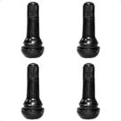 Kit 4 Bicos Válvula Para Pneus Sem Câmara de Moto TR413 Aro 14 a 32