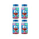 Kit 4 Bioviton Gummy Kids Ferro + Vit C Laranja 4x30 Gomas - Unilife