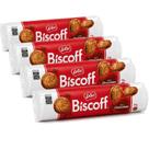 Kit 4 Biscoito Belga LOTUS BISCOFF Sandwich Chocolate 110g