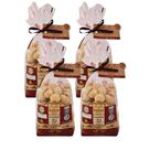 Kit 4 Biscoito Caseiro Casadinho Goiaba Fruta Natural