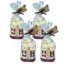 Kit 4 Biscoito Caseiro Maisena com Coco Fruta Natural