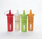 Kit 4 bisnaga molhos para lanchonete uso domestico