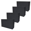 Kit 4 Blocos de Yoga para pilates exercícios 23cm x 15cm x 9cm