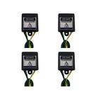 Kit 4 Bloqueador Veicular Automotivo Antifurto Corta Corrente Carro Moto 12V