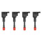 Kit 4 Bobina De Ignição Denso Traseira Honda Fit 1.4 8v 2004 a 2008