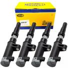 Kit 4 Bobina Ignicao / Clio / 2000 A 2008 / Kangoo / 2002 A 2012 / Logan / 2007 A 2012 / Megane / 1997 A 2010 - Kit01069