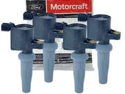 Kit 4 Bobinas de Ignição Fusion Duratec 2009 a 2012 e Nova Ranger 2.5 Flex - FORD