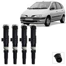 Kit 4 Bobinas De Ignição Scenic Megane 1.6 16v 7700875000