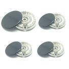 Kit 4 Bocas Fogão Consul Brastemp Bfo4na 1gd + 3pq * 3 Pinos cfo4nab