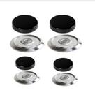 Kit 4 Bocas Fogão Continental Singolo 2p 2 Gd Peças De Fogão