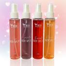 Kit 4 Body Splash Fragrâncias Frutadas Love, Seduction, Romantic e Passion 120ml - Bello Charme