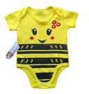 Kit 4 bodys de bebê personalizado (frases e personagens)
