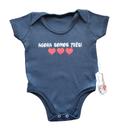 Kit 4 bodys de bebê personalizado (frases e personagens)