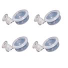 Kit 4 Boia Dosadora Para Filtro Barro Acrílico Ou Plástico