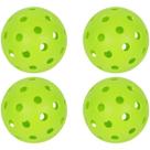 Kit 4 Bolas Jogo Pickleball Leve Profissional 73mm Resistente Bel