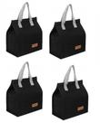 Kit 4 Bolsa Térmica Trabalho Academia Lancheira Fitness - Tasty food