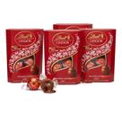 Kit 4 Bombom Suiço LINDT Lindor ao Leite 37g - Trufa Suiça