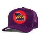 Kit 4 Bonés Personalizados DTF Trucker Redinha Tela Aba Curva Cor:RoxoTamanho:Único Kit 4 Bonés Personalizados DTF Trucker Redinha Tela Aba Curva Cor:RoxoTamanho:Único