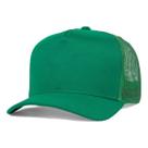 Kit 4 Bonés Trucker Redinha Tela Aba Curva Cor:Verde BandeiraTamanho:Único