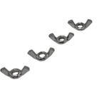 Kit 4 Borboleta Fêmea Simples 6Mm Turbo Aço Resistente