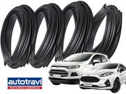 Kit 4 Borracha Porta New Fiesta Nova Ecosport - Autotravi