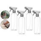 Kit 4 Borrifador Multiuso Ou Bege Pulverizador 500ml Spray Limpeza
