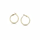 Kit 4 Brincos Argola Dourada 3cm Feminino Elegante Bijuteria