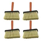Kit 4 Broxa Trincha Grande 18cm Jumbo Atlas Pintura Limpeza Kit 4 Broxa Trincha Grande 18cm Jumbo Atlas Pintura Limpeza