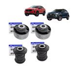 Kit 4 Bucha Bandeja Fiat Pulse Fastback 2022 2023 2024 2025