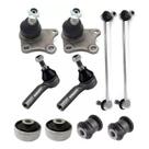 Kit 4 Bucha Bieleta Pivô Terminal Gol G5 2009 a 2012
