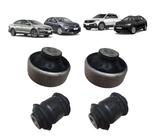 Kit 4 Bucha Da Bandeja Dianteira Vw Nivus Tcross Polo Virtus
