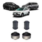Kit 4 Buchas Bandeja Dianteira Asx, Outlander e Lancer