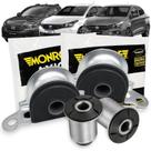 Kit 4 Buchas Bandeja Nova Strada Argo Cronos Original Axios