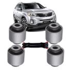 KIT 4 BUCHAS BRAÇO TRASEIRO SUPERIOR SORENTO 4x2 2013 a 2015